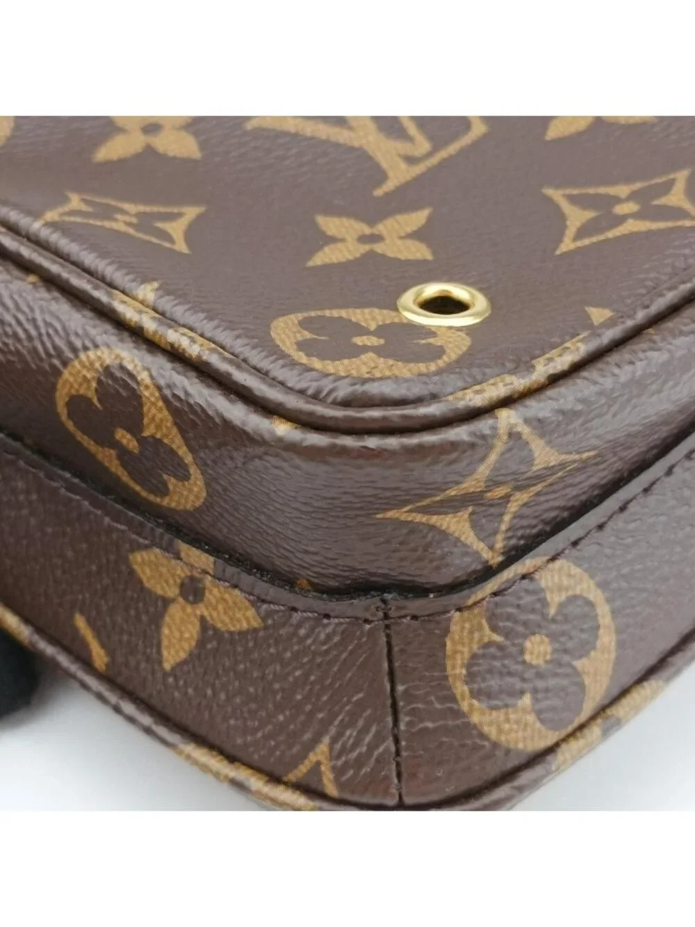 Louis Vuitton Utility Monogram Brown Canvas Shoulder Bag